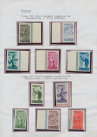 27873 Rumänien: 1945/1989, Unmounted Mint Collection In Six Albums, Neatly Arranged On Written Up Pages, A - Storia Postale