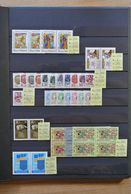 27891 Russland / Sowjetunion / GUS / Nachfolgestaaaten: Box With 7 Stcokbooks Eith MNH Modern Material Til - Sammlungen