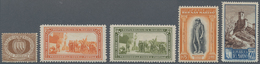 27939 San Marino: 1877/1953, Petty Mint Assortment/collection On Stocksheets, E.g. 1877 30c. Brown, 1932 G - Nuovi