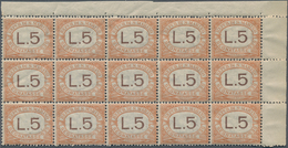 27944 San Marino: 1903/1925 (ca.), Accumulation On Stockcards Of Mostly Better Values With Some In Larger - Ongebruikt