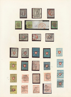 28015 Schweiz: 1845-1960 Ca.: Umfangreiche Sammlung Von Marken Ab Kantonals Im Album, Anfangs Gestempelt, - Ongebruikt