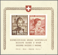 28045 Schweiz: 1864/1980, Sehr Schöne, Gepflegte Sammlung Ab Strubel Münchner Druck Bis Ca. 1980 Im DAVO A - Nuovi