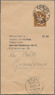 28049 Schweiz: 1870 - 1988 (ca.), Umfangreicher Posten Von Mehreren Hundert Poststücken, Dabei Einschreibe - Ongebruikt