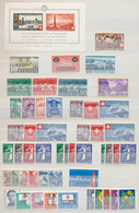 28090 Schweiz: 1935/1963, Sauber Sortierter Bestand Im Steckbuch Mit Augenscheinlich Nur Kompletten Ausgab - Neufs