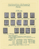28143 Schweiz - Portomarken: 1868-1940 Ca.: Sammlungs- Und Doublettenpartie Der Porto-, Portofreiheits-, T - Strafportzegels