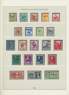 28152 Schweiz - Internationale Organisationen: 1922/1994, Meist Postfrische Sammlung Im Lindner-Falzlos-Vo - Sonstige & Ohne Zuordnung