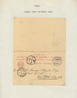 28165 Schweiz - Ganzsachen: 1867 Ab, Umfangreiche Sammlung Mit Ca.300 Verschiedenen Gebrauchten Ganzsachen - Postwaardestukken