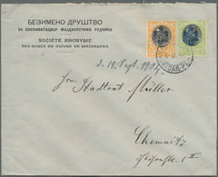 28176 Serbien: 1904/1905, Group Of 27 Covers/cards Mainly Sent To Chemnitz/Germany, Showing A Nice Range O - Servië