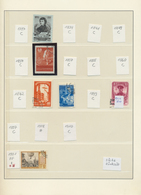 28198 Sowjetunion: 1956/1991, A Used Collection In Nine Lindner Binders, Well Collected Throughout, Showin - Briefe U. Dokumente