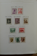 28275 Spanien: 1949-1973. Well Filled, Mint Hinged And Used Collection Spain 1949-1973 In Blanc Album. Col - Oblitérés