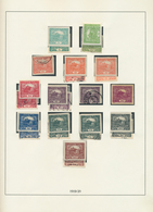 28326 Tschechoslowakei: 1918/1939, Mint And Used Collection In A Lindner Album, From A Lovely Section Hrad - Storia Postale