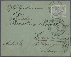 28367 Türkei: 1870-1960, 56 Covers Cards Including Railway Cancellation Cons/Ple Moust.Pacha, Cancellation - Lettres & Documents