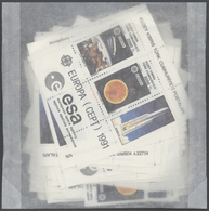 28402 Türkisch Zypern: 1975-1991: Bulk Lot, CEPT Stamps In Complete Sets. 1975: 400 Sets, 1976: 400 Sets, - Ungebraucht