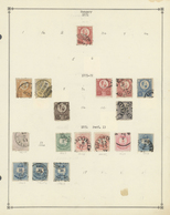 28435 Ungarn: 1871/1963, Mint And Used Collection On Album Pages, Collected Very Intensively From Franz Jo - Briefe U. Dokumente