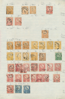 28436 Ungarn: 1871/1943, Comprehensive Mint And Used Collection/accumulation Mounted On Pages In Two Folde - Briefe U. Dokumente