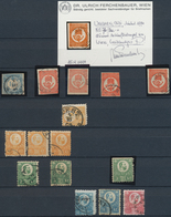 28439 Ungarn: 1871/1919, Mint And Used Collection On Stocksheets, From A Nice Part 1st Issues Incl. 15kr. - Lettres & Documents
