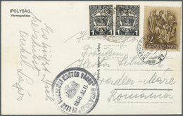 28442 Ungarn: 1874/1943 Ca., Lot With Ca. 100 Covers, Comprising Early Stationeries From The K.u.K-era, Co - Storia Postale