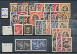 28484 Vatikan: 1929-83 Ca., Lagerbestand Auf C5-Steckkarten Prall Im Karton, Weitgehend Postfrisch Mit Seh - Storia Postale