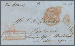 28548 Europa: 1769/1869, European Transit Mail, Collection Of Apprx. 65 (mainly Stampless) Covers, Showing - Andere-Europa