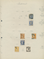 28555 Europa: 1850/1940 (ca.), Mainly Used Collection On Album Pages, Comprising E.g. France And Spain Cla - Autres - Europe