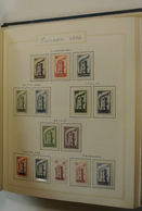 28598 Europa: 1956/72: Nice, Somewhat Specialised, MNH Collection United Europe 1956-1972 In Blanc Album. - Altri - Europa