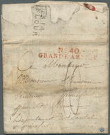 28631 Europa - West: 1893/1813, Interessante Sammlung "Französische Armeepost" In Europa Mit Ca. 70 Briefe - Autres - Europe