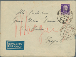 28634 Europa - West: 1940/45, Ca. 25 Briefe, Karten Und Ganzsachen Mit Schwerpunkt Italien Und Dt. Bes. II - Autres - Europe