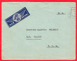 -- PAR AVION - LETTRE DE PARIS EN F.M. Pour L'INDOCHINE - S.P. 72.835 - T.O.E. -- - Vietnamkrieg/Indochinakrieg