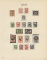 28844 Baltische Staaten: 1918/1938, Mainly Mint Collection Of Estonia, Latvia, Lithuania And Central Lithu - Altri - Europa