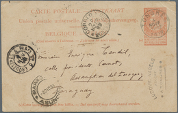 28851 BENELUX: 1898-1951 Zwölf Belege Nach SÜDAMERIKA, Von Belgien (6 Ansichtskarten, Eine Ganzsachenkarte - Sonstige - Europa