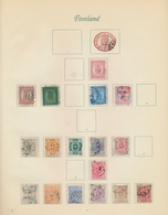 28862 Skandinavien: 1856/1938, Sweden/Finland, Used And Mint Collection On Album Pages, Slightly Varied Co - Andere-Europa