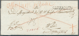 17053 Bayern - Vorphilatelie: OPFERBAUM, Seltener Schwarzer L1 Etwas Farbschwach Auf Brief Des Landgericht - Prephilately