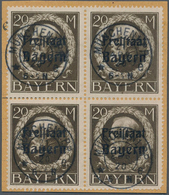 17186 Bayern - Marken Und Briefe: 1920, "Freistaat Bayern"-Aufdrucke Auf Ludwig Gezähnt, 3 Pfg. Bis 20 Mar - Andere & Zonder Classificatie