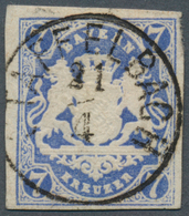 17225 Bayern - Ortsstempel: STAFFELBACH / 21 4, Kleiner Schwarzer Einkreiser (Type 17) Sehr Klar Und Zentr - Other & Unclassified