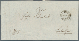 17228 Bayern - Ortsstempel: WASSERBURG / 2.3. (1868), Sehr Klarer Schwarzer Zierstempel Mit Zierstücken Au - Sonstige & Ohne Zuordnung