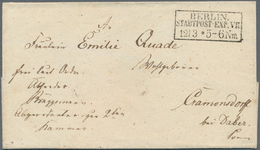 17443 Preußen - Besonderheiten: Preußisches Herrenhaus, Drei Belege Zur Geschichte : Briefhülle Mit Hschr. - Autres & Non Classés