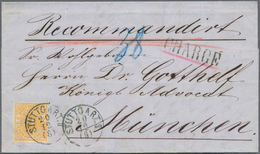 17606 Württemberg - Marken Und Briefe: 1869, 14 Kr Orange, Farbfrisch Mit Allseits Gutem Durchstich, Saube - Other & Unclassified