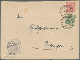 17651 Württemberg - Marken Und Briefe: 1918: Dienstmarken 10 Pfg Ungezähnt Der Ausgabe 1881 (Mi 203 B PU) - Other & Unclassified
