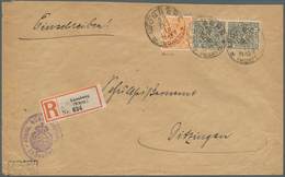 17652 Württemberg - Marken Und Briefe: 1918: Dienstmarken "Amtlicher Verkehr" 25 Pfg Ungezähnt Der Ausgabe - Other & Unclassified