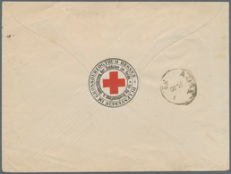 17814 Deutsches Reich - Brustschild: 1872, ROTES KREUZ PORTOFREIHEIT SIEGELMARKE "Hülfsverein Im Grossherz - Unused Stamps