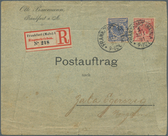 17900 Deutsches Reich - Krone / Adler: 1890, 10 Pfg. Lebhaftrosarot Und 20 Pfg. Mittelultramarin Als Porto - Unused Stamps