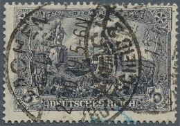 17943 Deutsches Reich - Germania: 1919, 3 M. Kaiserreich, 26:17 Zähnungslöcher, Kriegsdruck, Gest. "AACHEN - Unused Stamps