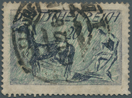 17986 Deutsches Reich - Inflation: 1922, 20 Mark Pflüger Mit Kopfstehendem Unterdruck, Gestempeltes Bedarf - Covers & Documents