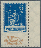 17997 Deutsches Reich - Inflation: 1922, 6 M Kinderhilfe, Einwandfrei Postfrisches Exemplar Vom Rechten Ra - Briefe U. Dokumente