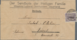 18007 Deutsches Reich - Inflation: 1923, Zeitungs-Drucksache "Sendbote Der Heiligen Familie Missionsdrucke - Brieven En Documenten