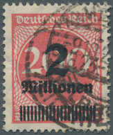 18018 Deutsches Reich - Inflation: 1923, 2 Mio. Auf 200 Mark Plattendruck Mit Liegendem Wasserzeichen Gest - Briefe U. Dokumente