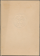 18050 Deutsches Reich - Weimar: 1925/1932. Offizielles DR-Geschenkheft "Überreicht Von Der Deutschen Abord - Ungebraucht
