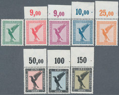 18051 Deutsches Reich - Weimar: 1926, Flugpostmarken: 5 Pf Bis 3 M, Komplette Serie Von 8 Postfrischen Wer - Ongebruikt