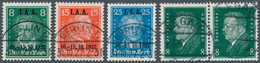18062 Deutsches Reich - Weimar: 1927 - 1928, 8 Pf. Bis 25 Pf. Mit Aufdruck ''IAA", Kompl. Ausgabe Mit Zentr - Ongebruikt