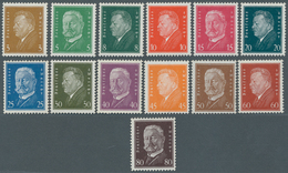 18066 Deutsches Reich - Weimar: 1928, Reichspräsidenten 3 Pfg.-80 Pfg., Kompl. Satz 13 Werte In Postfrisch - Unused Stamps